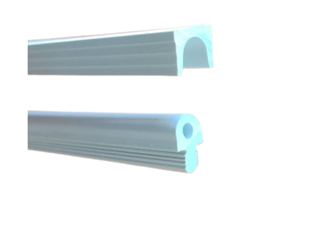 profilato plastico bocca di lupo per giunzioni ante maschio-femmina bianco maco.png Profilato Plastico Bocca di Lupo per Giunzioni Ante cm.300 Maschio-Femmina mm.11x9 Bianco | Maco - immagine 1